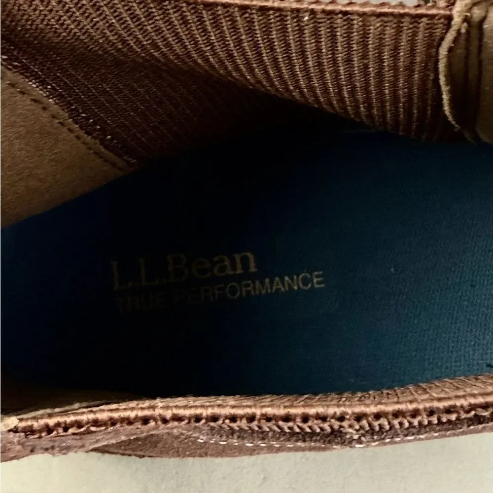 L.L. Bean Stonington Chelsea Boot Suede Boots shoes men’s size 11.5